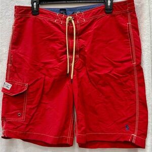 Polo Ralph Lauren Red Board Shorts